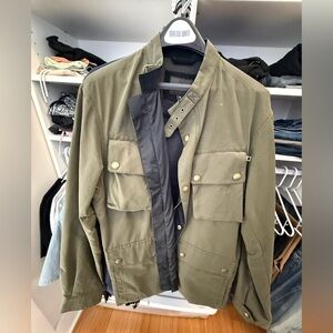Banana Republic Field Jacket Medium Tall Olive